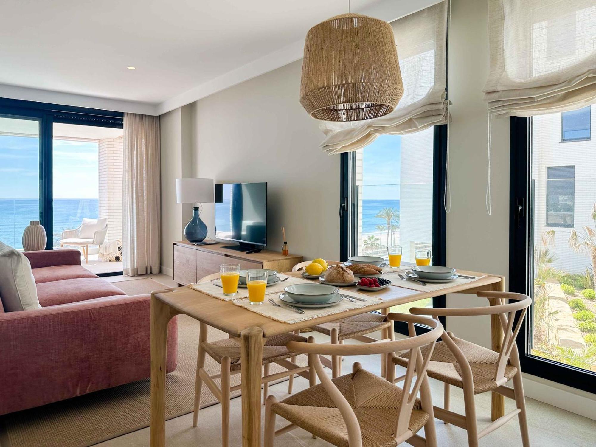 Lantia. Amaneceres De Ensueno Y Piscina Con Vistas Apartman El Campello Kültér fotó